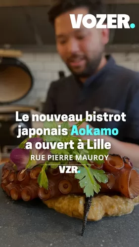 Le nouveau bistrot japonais @aokamo.lille a ouvert à Lille 