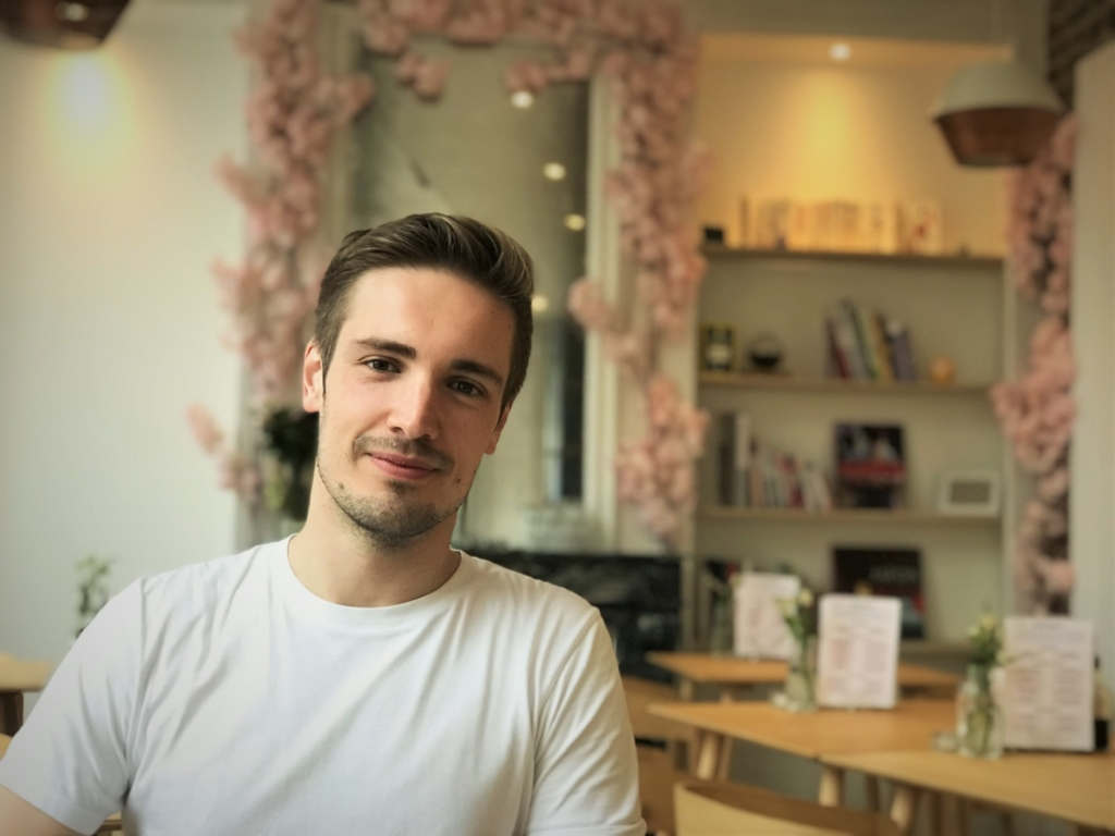 Florian, le patron d'Aoyama. @Aoyama