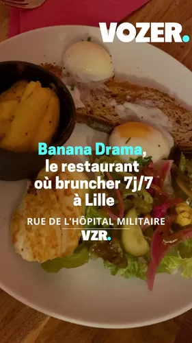  Banana Drama, le restaurant où bruncher 7j/7 