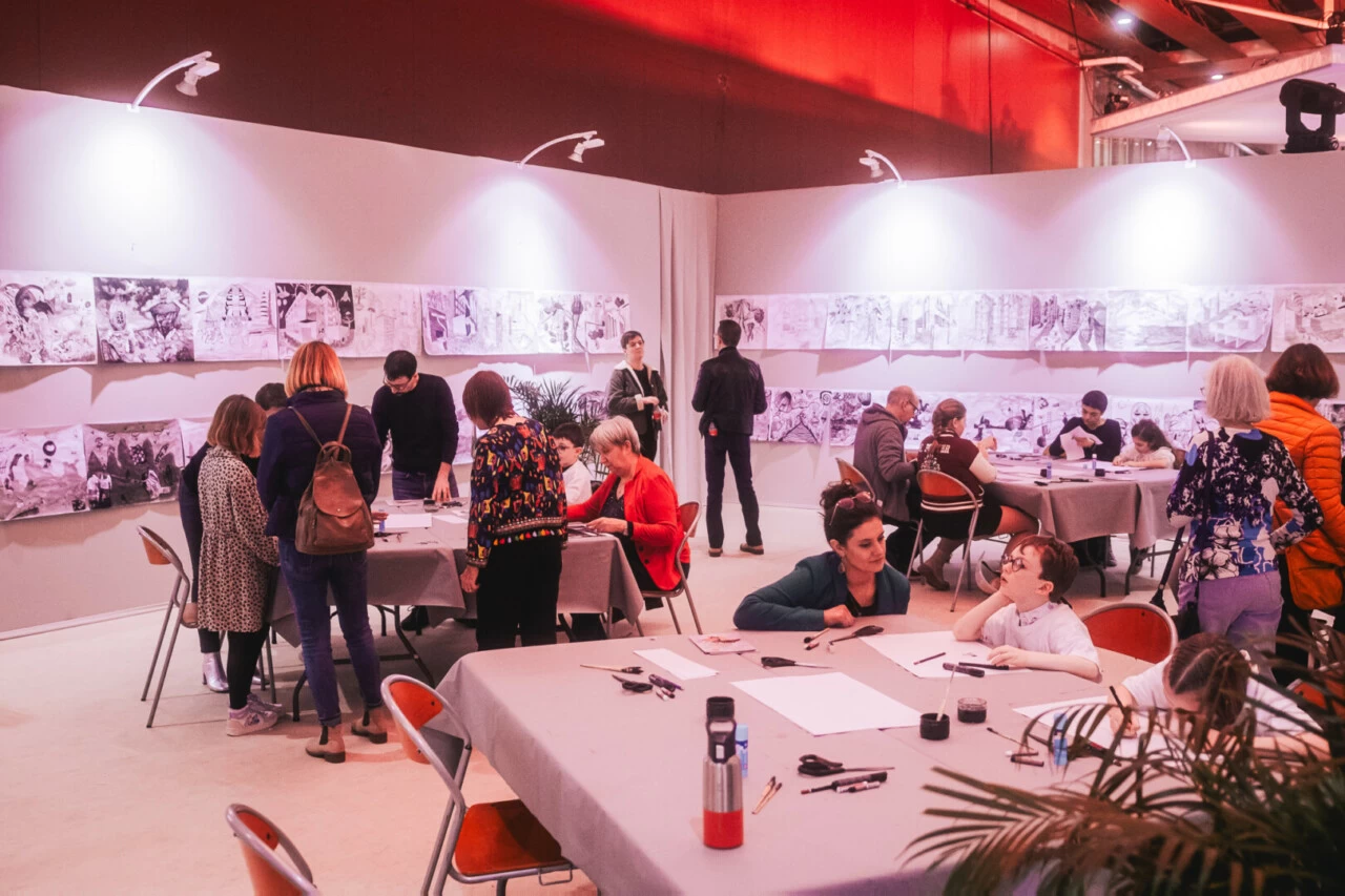 Chaque année, Lille Art Up! convie les structures culturelles, muséales et artistiques de la région autour de divers ateliers, animations et expos. ©LGP