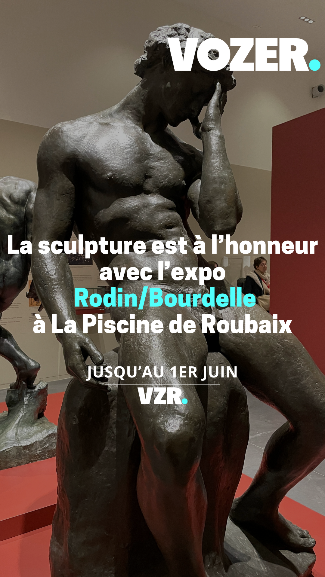 La sculpture est à l'honneur avec l'exposition Rodin/Bourdelle à La Piscine de Roubaix