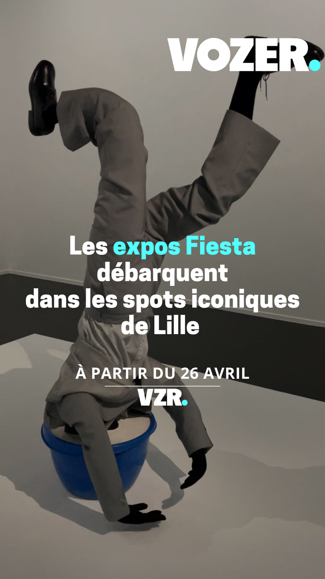 Les expos Fiesta débarquent dans les spots iconiques de Lille à partir du 26 avril