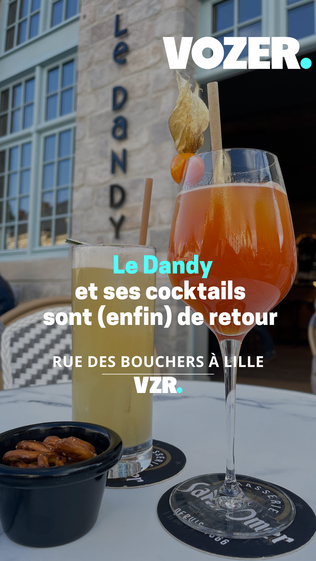 Le Dandy et ses cocktails sont (enfin) de retour, rue des Bouchers à Lille