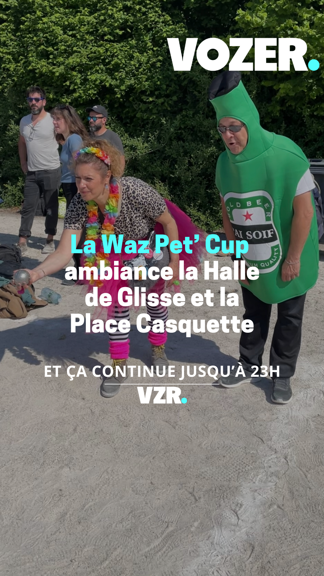 La Waz Pet' Cup ambiance la Halle de Glisse et la Place Casquette à Lille