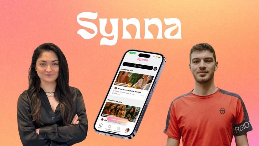 Emma, la fondatrice et Milo, le développeur de l'application.
