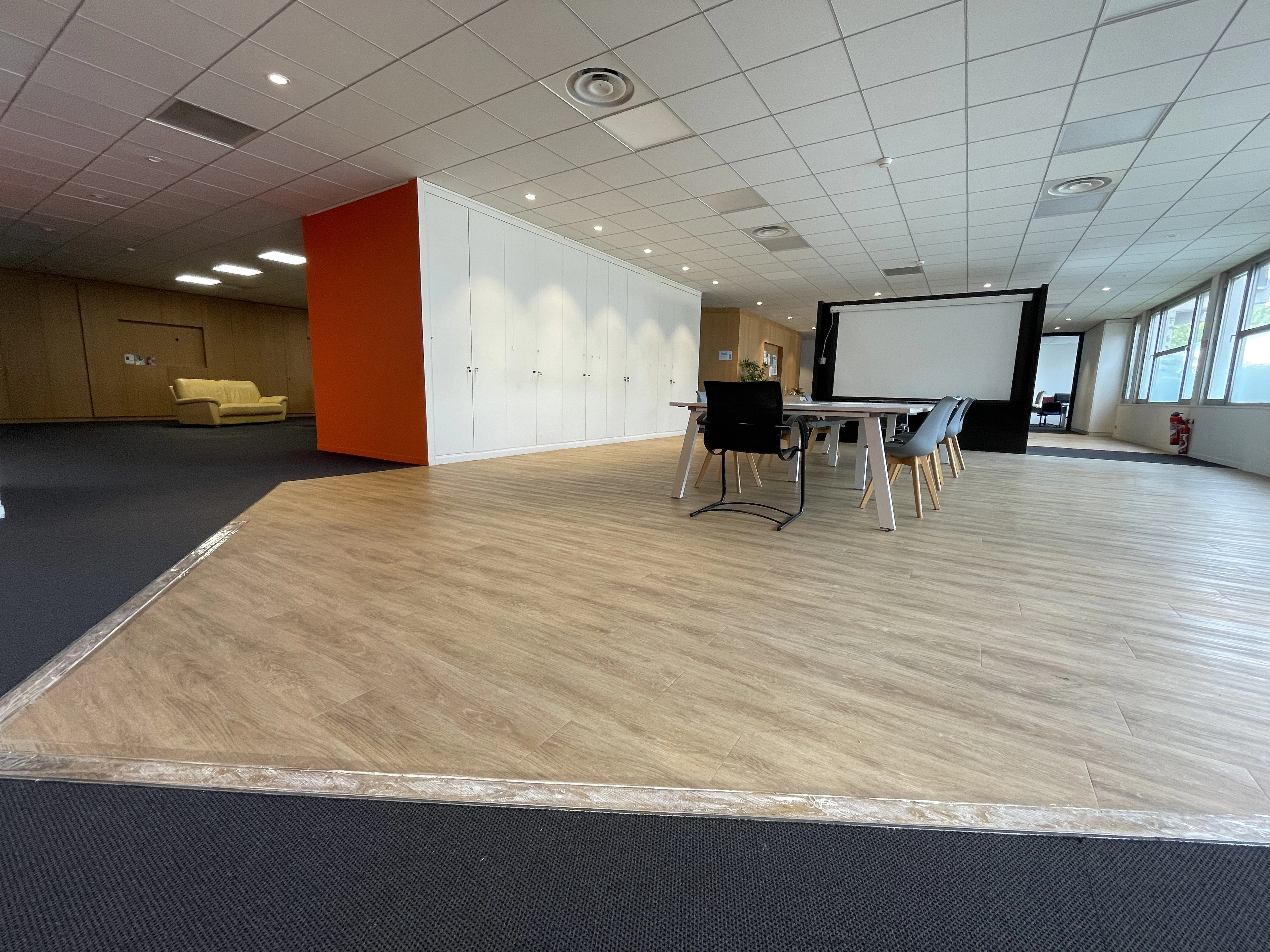 L'espace du rez-de-chaussée pourra accueillir de grands événements.