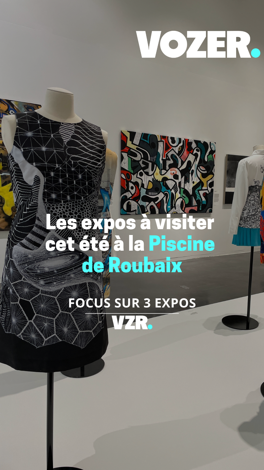 Focus sur 3 expos à visiter cet été à la Piscine de Roubaix