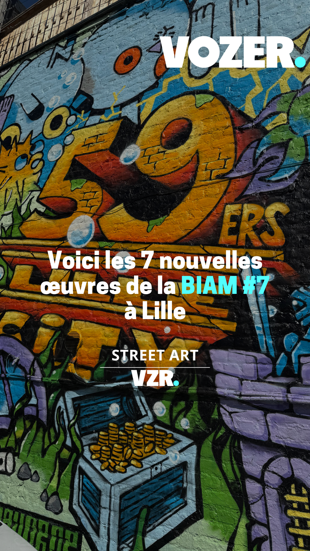Voici les 7 nouvelles œuvres de street art de la BIAM #7 à Lille