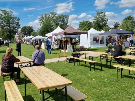 Samedi 19 juillet, un marché nocturne se tient au parc de Robersart à Wambrechies