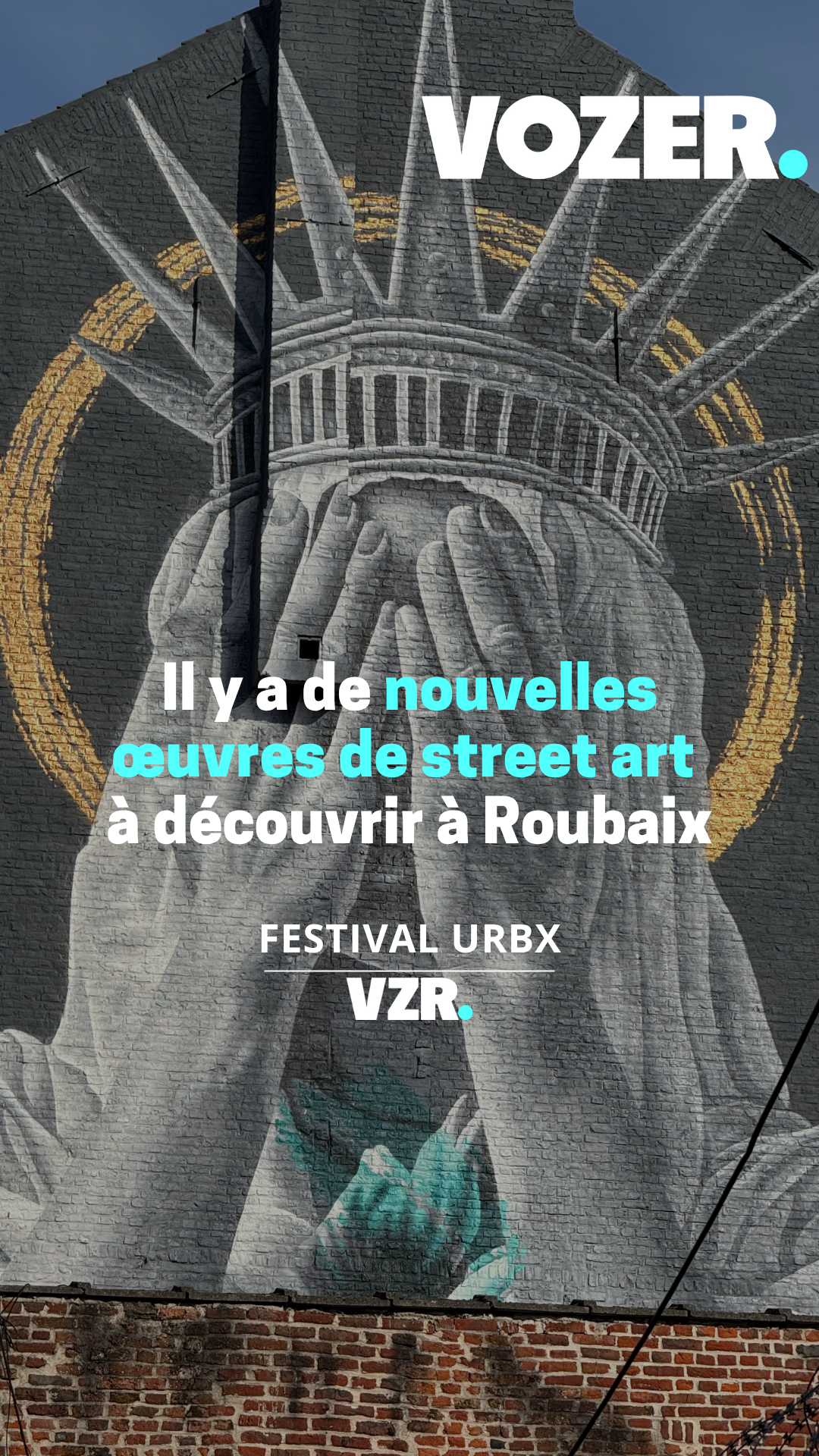 Il y a de nouvelles œuvres de street art à découvrir à Roubaix