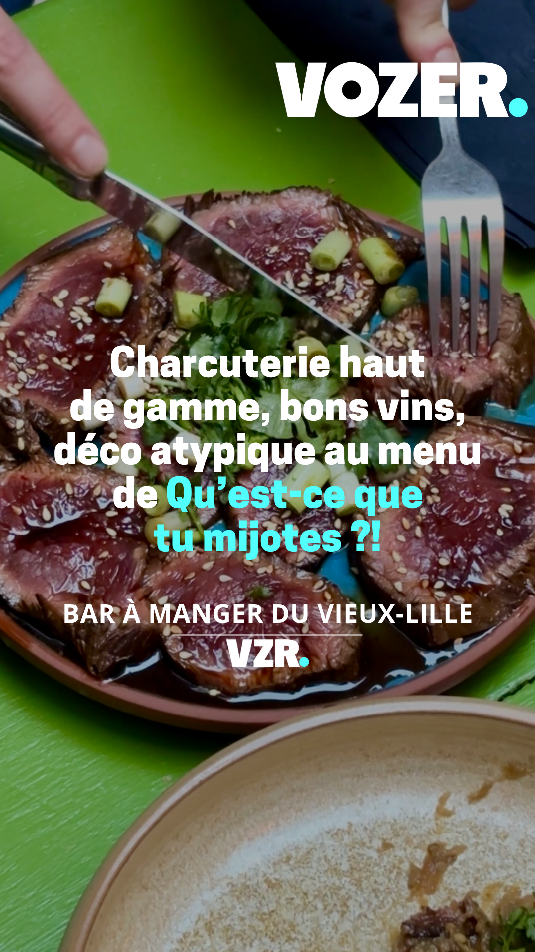 Charcuterie haut de gamme, bons vins, déco atypique au menu de Qu'est-ce que tu mijotes ?!, bar à manger du Vieux-Lille