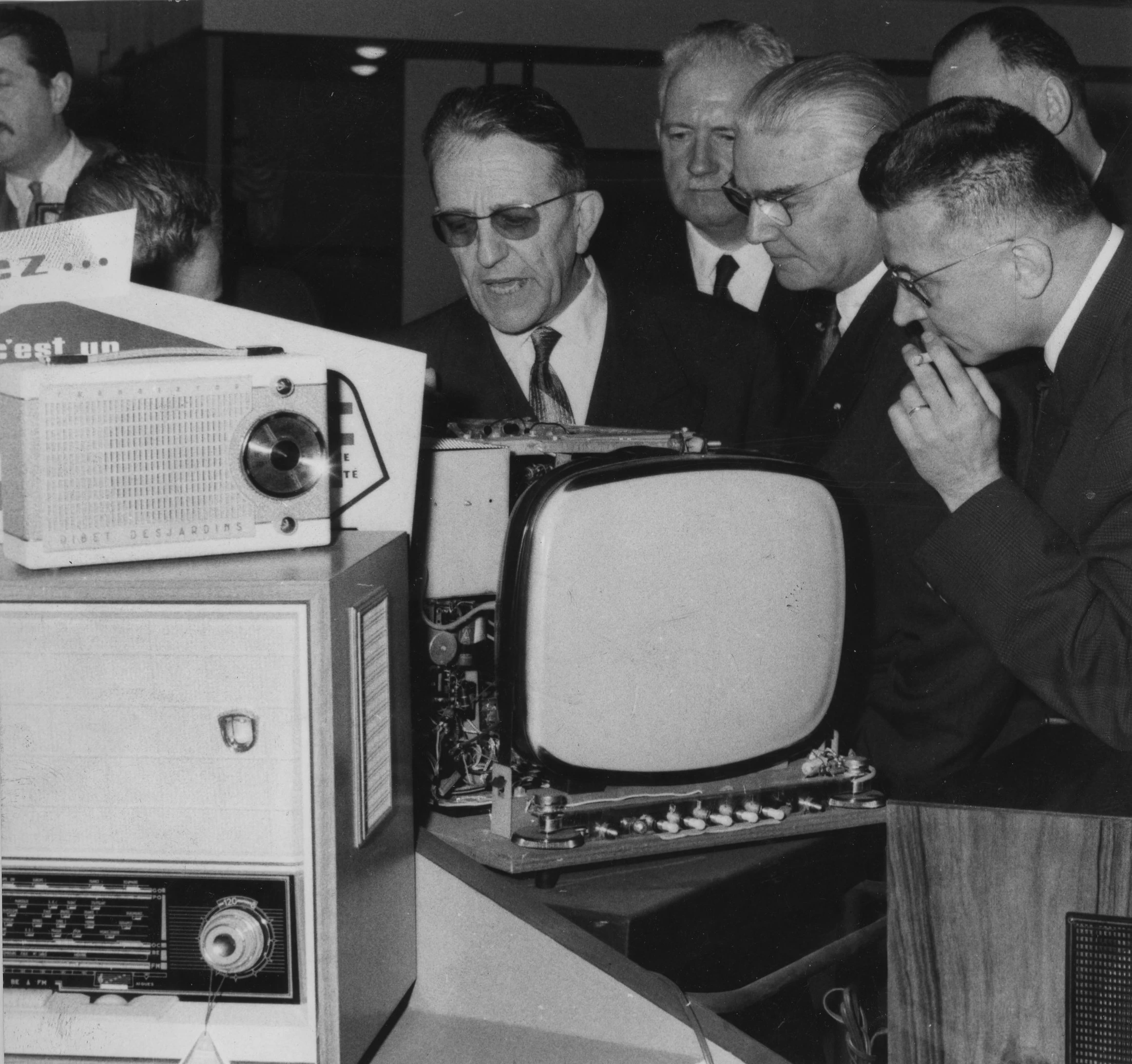 Foire de Lille de 1959, journée RTF @photo archives La Voix du Nord