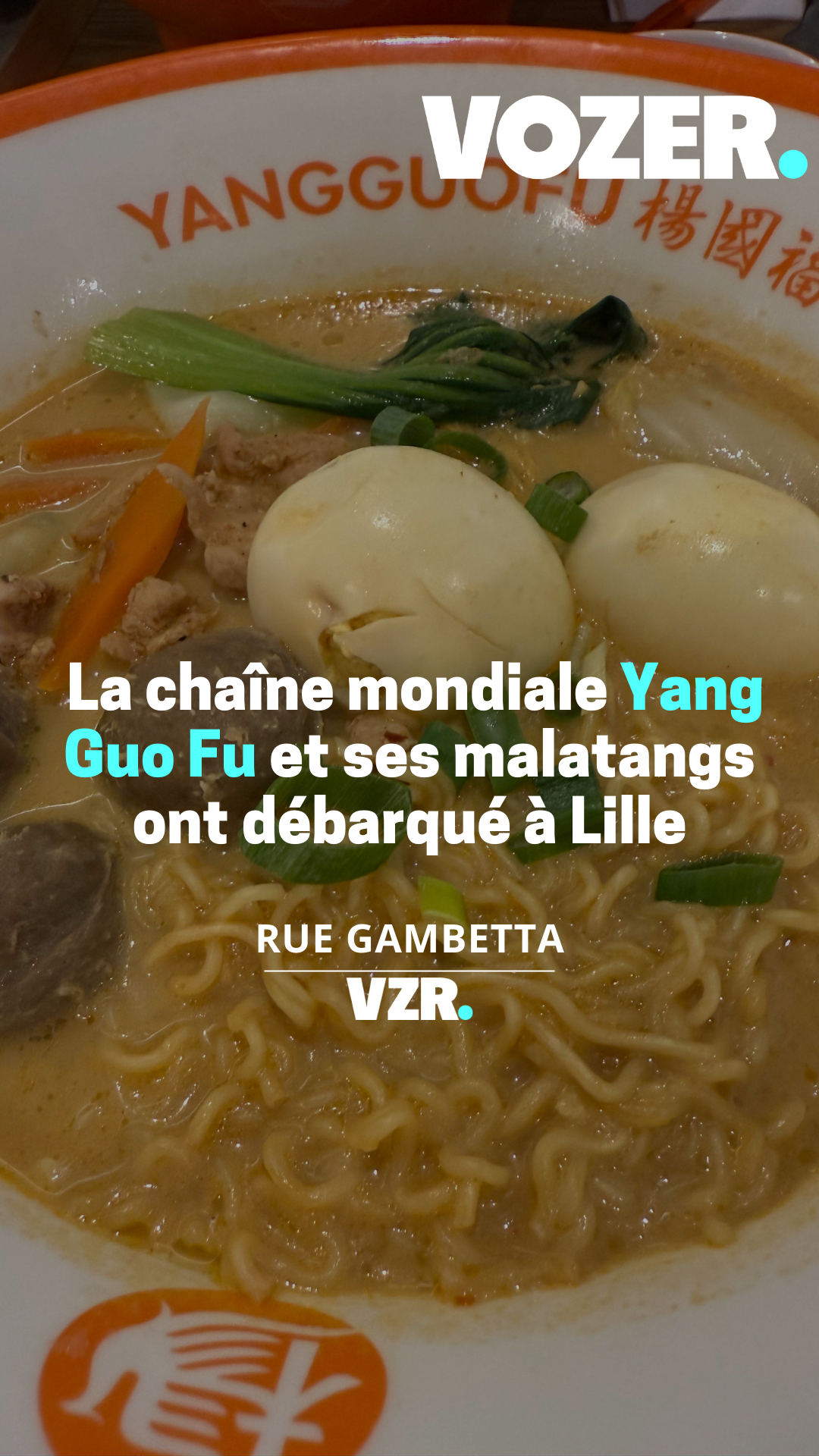  La chaîne mondiale Yang Guo Fu et ses malatangs ont débarqué à Lille 