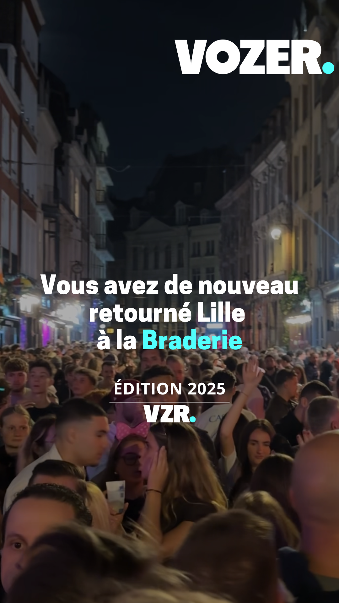 Braderie by night 2025 : vous avez de nouveau retourné Lille