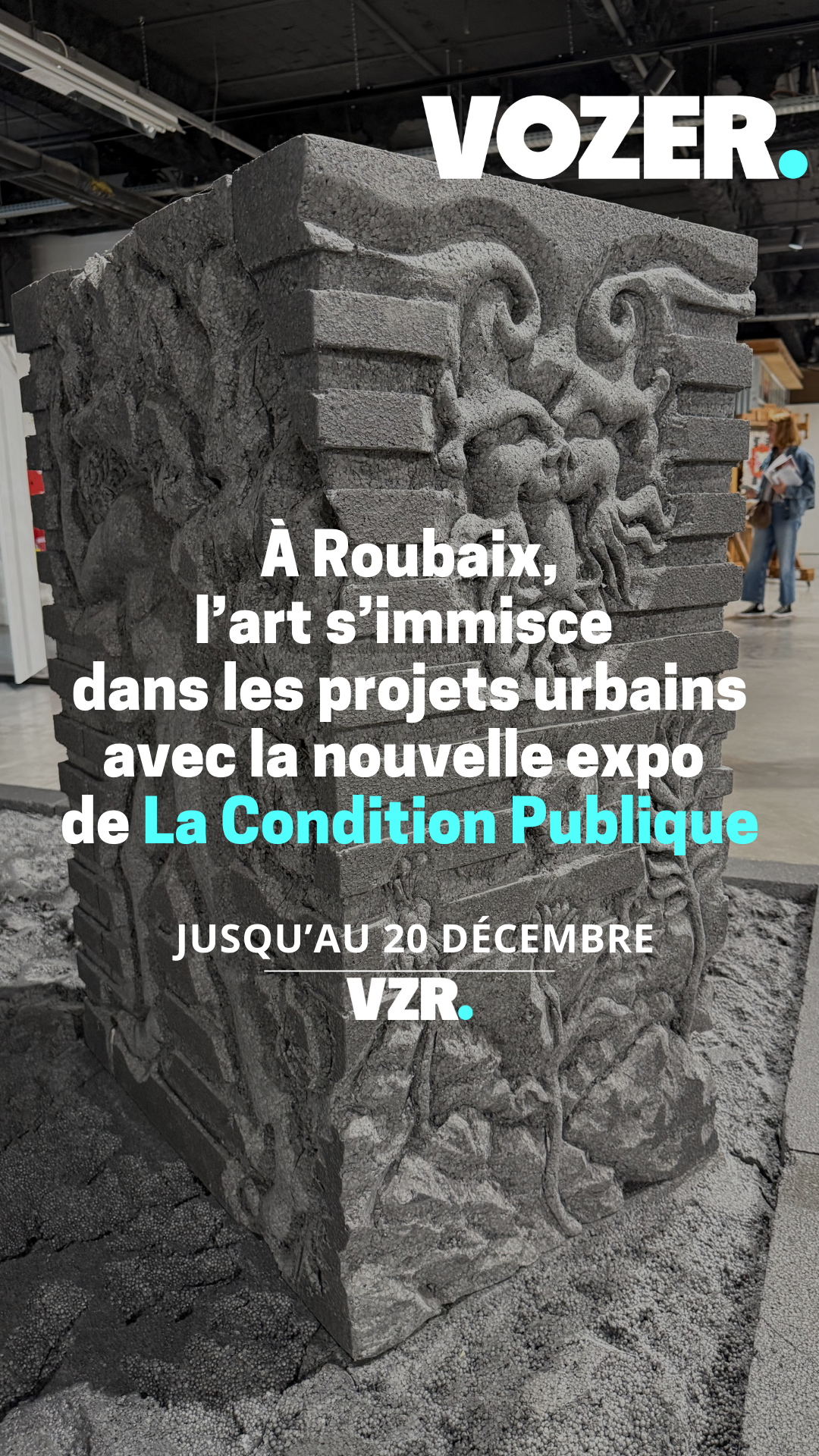 L'art fusionne avec l'urbanisme dans la nouvelle exposition de La Condition Publique de Roubaix