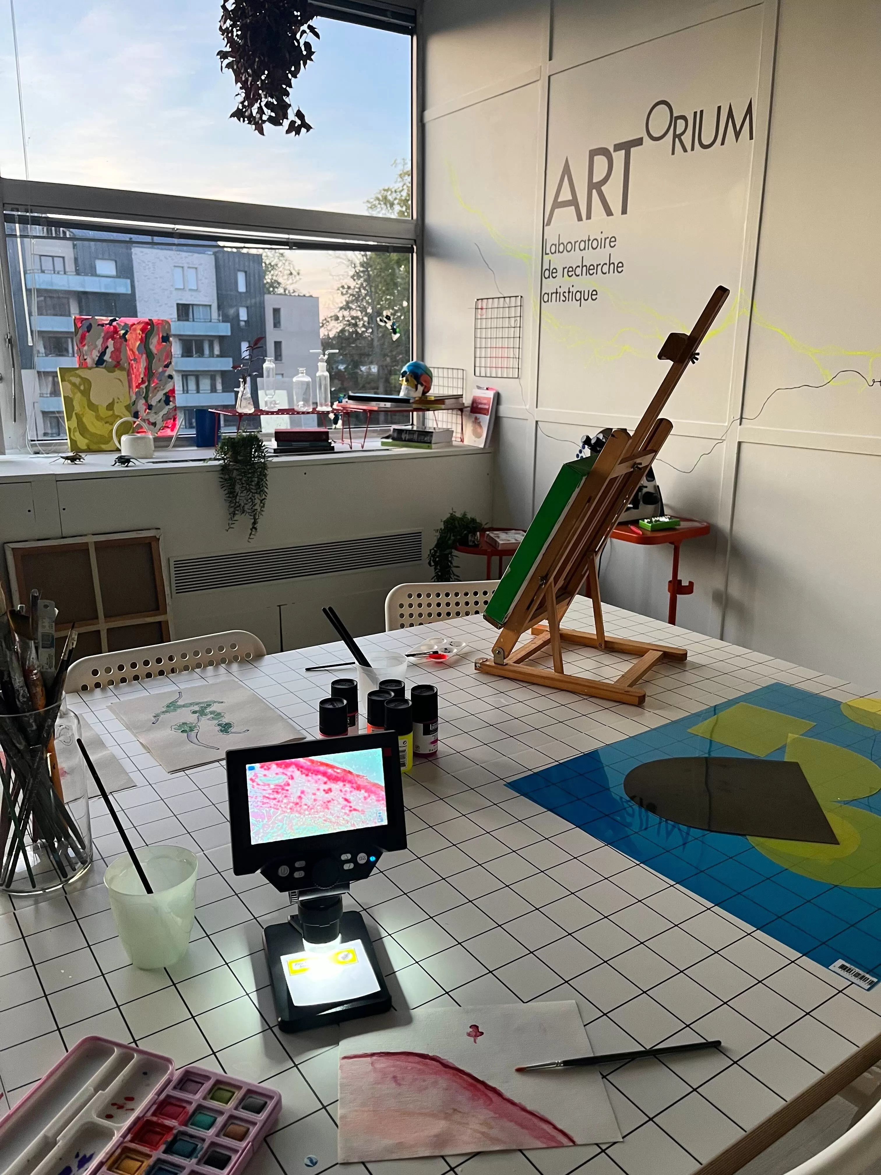 Vous pourrez découvrir le travail et les ateliers des artistes du tiers-lieu So Watt à Saint-André-lez-Lille, le samedi et dimanche de 10h à 19h. @So Watt