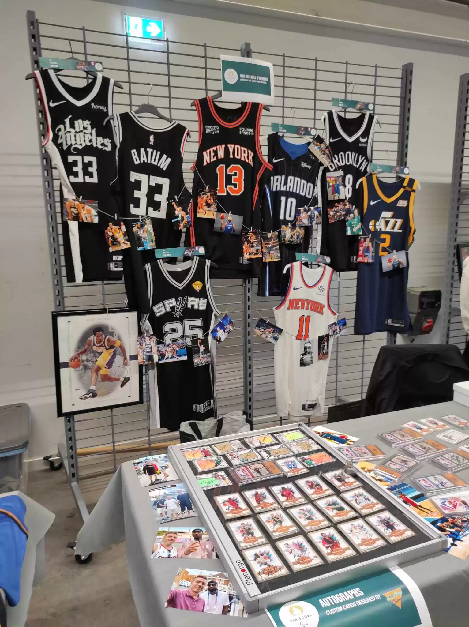 Collectionneurs de cartes de basket, vous devriez trouver votre bonheur. @Lille Card Show