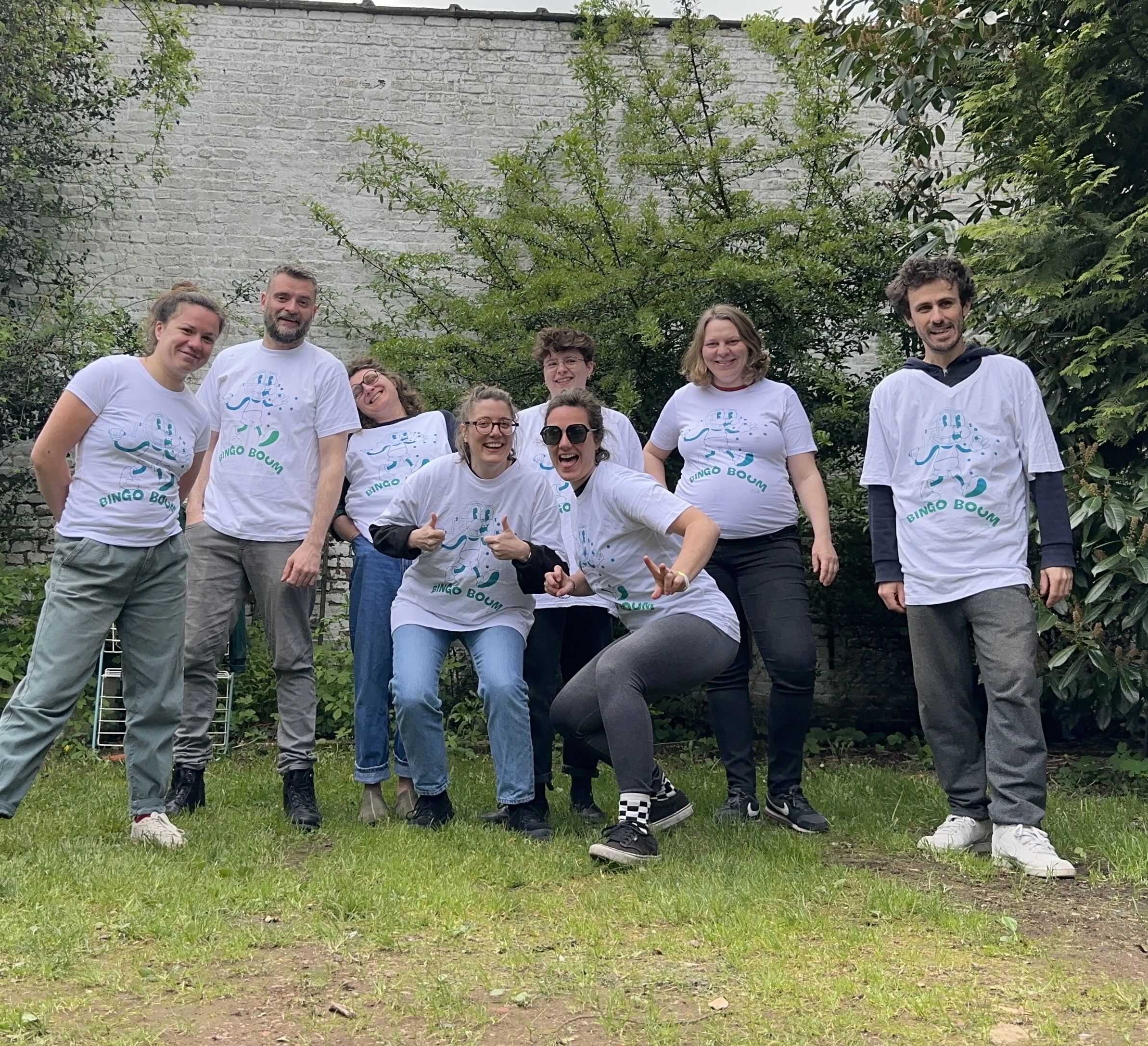 Voilà les habitant·es membres de l'asso Boum Montebello. @Boum Montebello