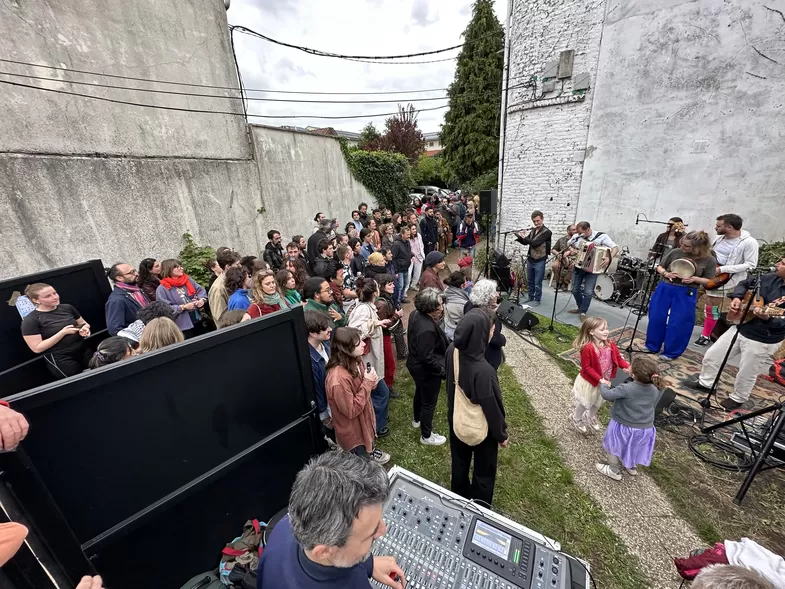 Ce samedi, une grosse fête de quartier se prépare près de la station Montebello à Lille