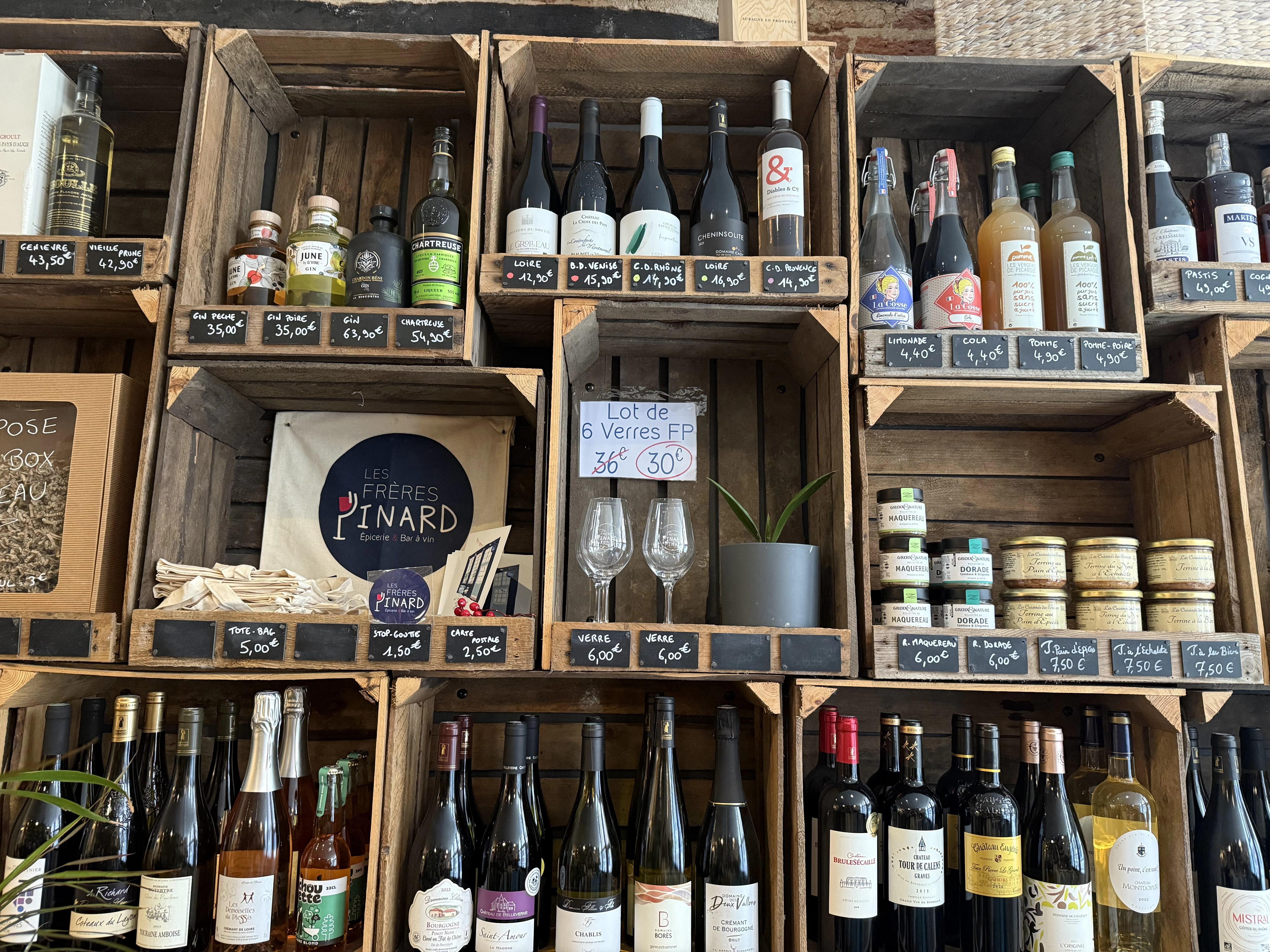Une sélection des vins des Frères Pinard sera disponible chez Bectons!