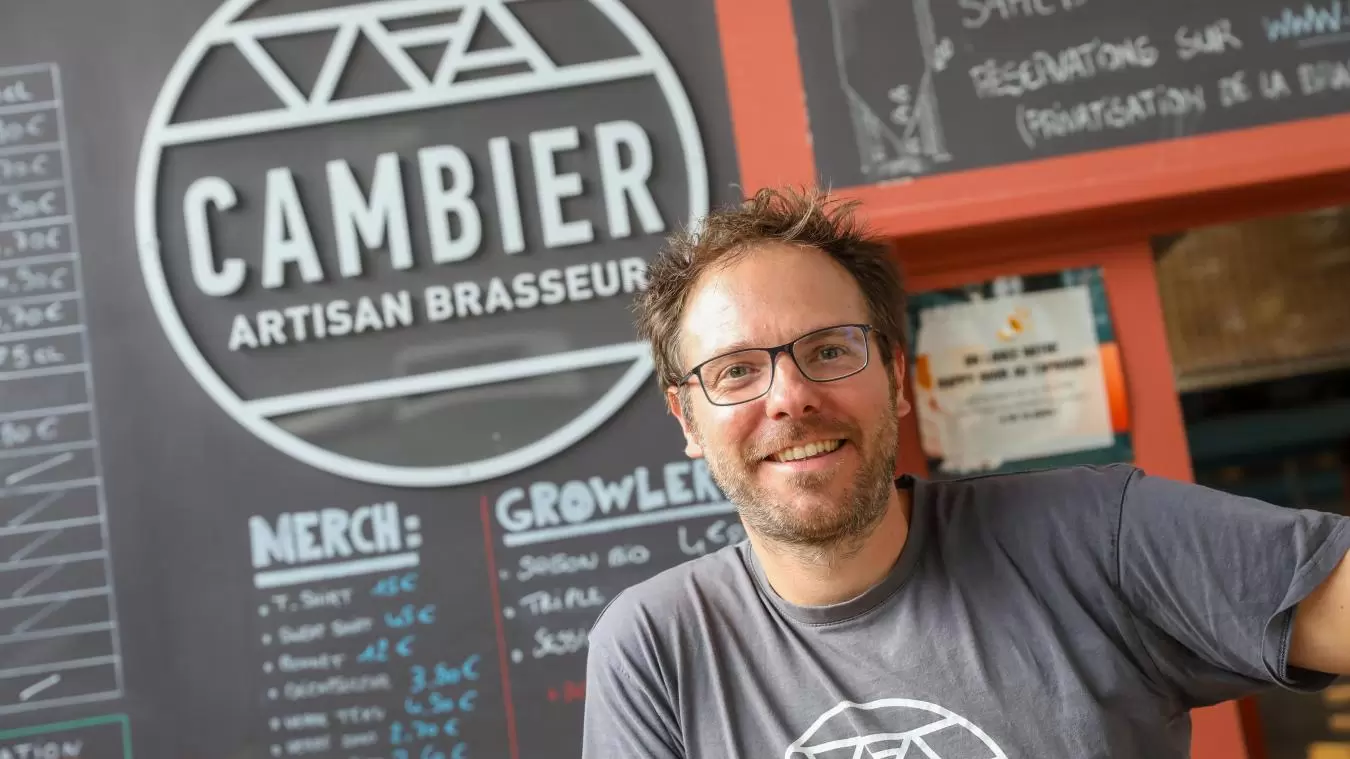 Jean-Christophe Cambier et sa team va faire renaître sa brasserie tel un phénix. @Photo Thierry Thorel - VDNPQR